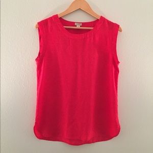 J Crew. drapey sleeveless top